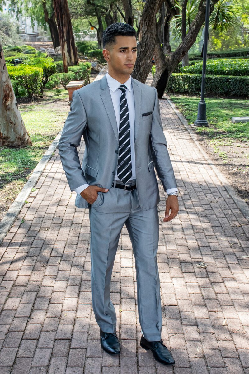 Traje HPC Plata Satinado